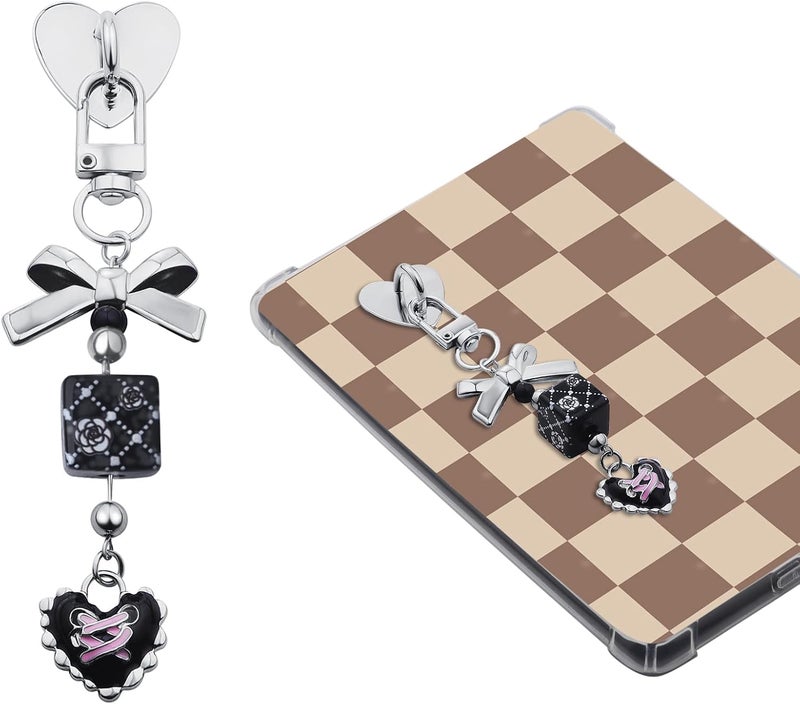 sunla Store Charm Chains for Kindle, Cute E-reader Phone Charm Bracelets Accessories Gift for Reader Booklovers Women for Kindle/Phone/Camera/Bag Decor - Image 1
